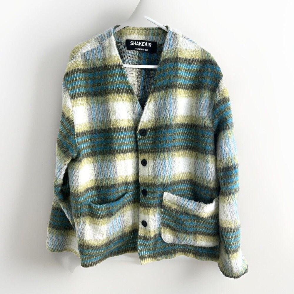 Shakeair Danny And Zee Sweater Plaid 2XL